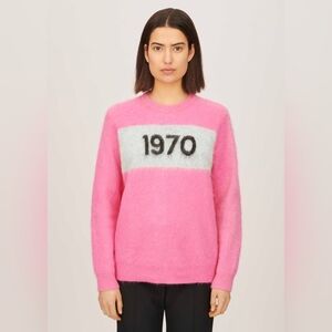 Bella Freud Pink 1970 Sweater